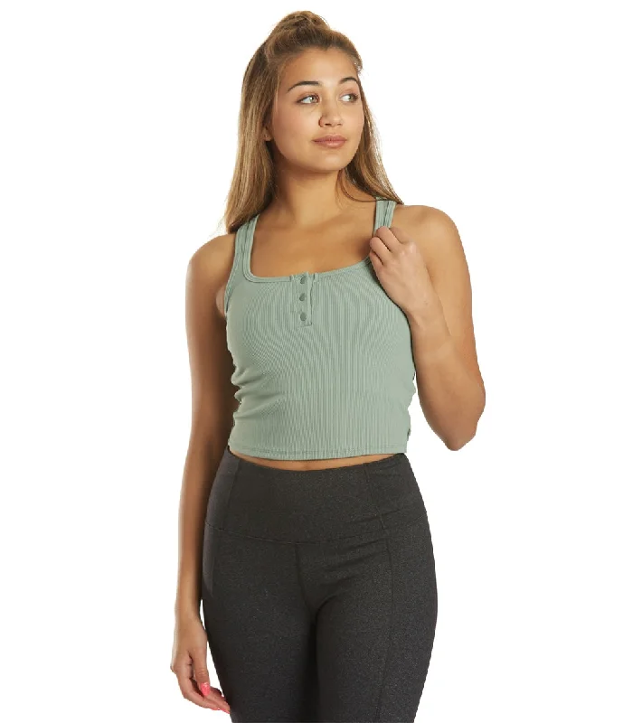 Stylish And Comfortable Clothing For Women Marika Milly Crop Tank Chinois Green