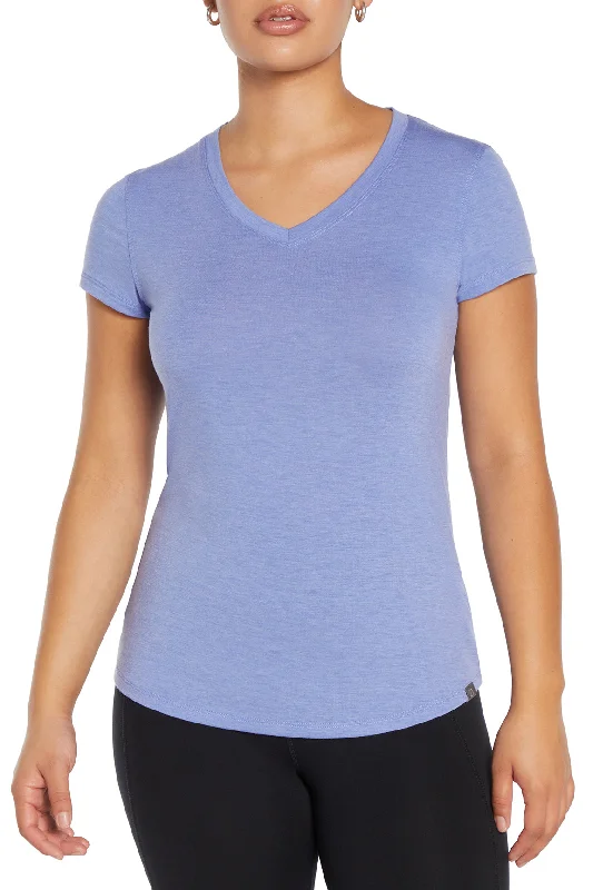 Women's Clothing For Outdoor Events Tanya Tee (H. Baja Blue)