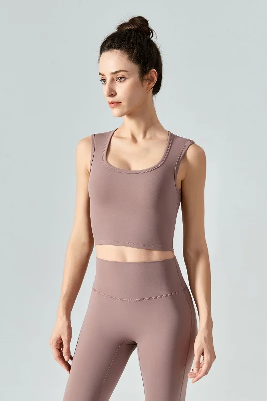 Women's Clothing With Trendy Designs Wide Shoulder Straps Tank Top