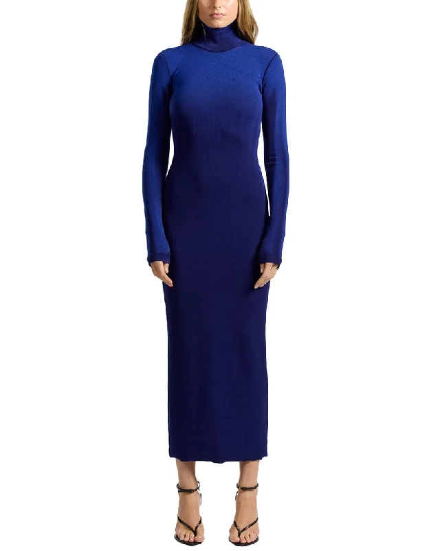 Luxury Women's Clothing Cotton Citizen Verona Turtleneck Maxi Dress