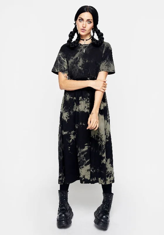 Exclusive Sale Grievance Tie Dye Midi Dress