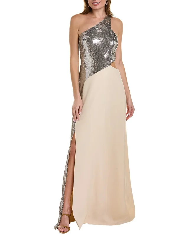 Women's Fashionable Clothing Sets Halston Carson Gown