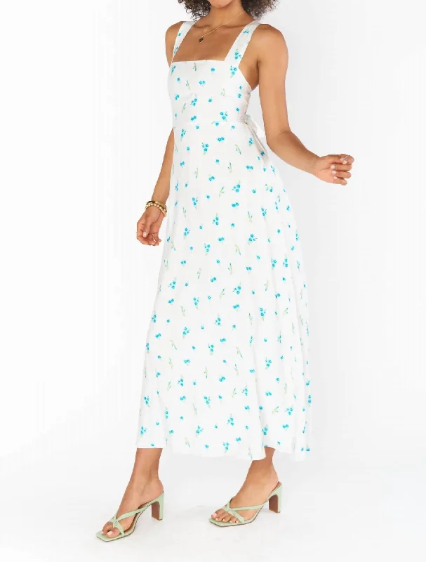 Flash Discount Marmont Midi Dress In Bluebell Ditsy