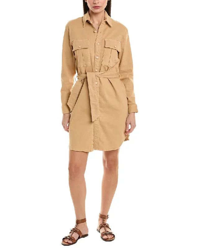 Fashion Forward MOTHER Denim The Cadet Mini Shirt Dress