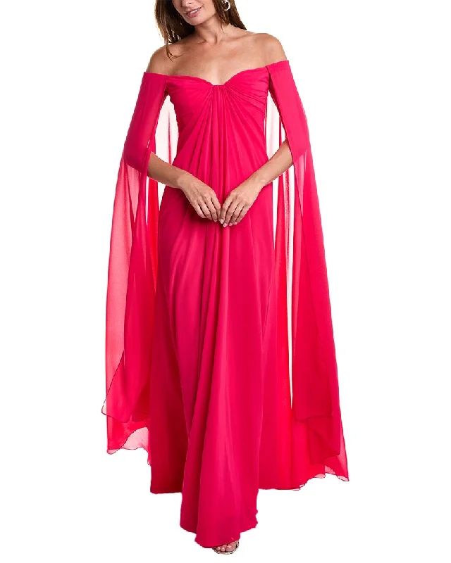 Clothing Brands Teri Jon by Rickie Freeman Chiffon Gown