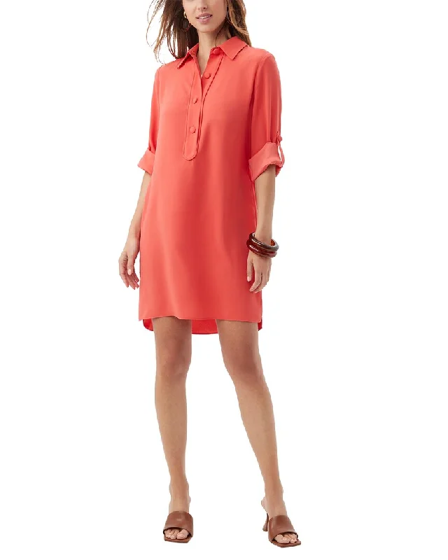 All Season Basics Discount Trina Turk Portrait Shirt Dress