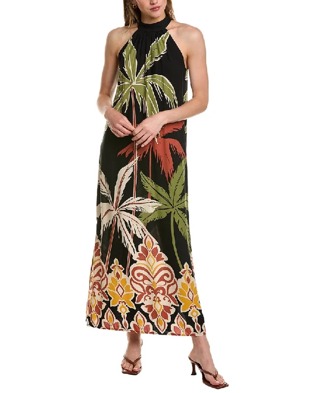 Stylish Savings Vince Camuto Halter Sleeveless Maxi Dress