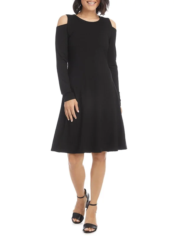 Women's Outerwear Clothing Womens A-Line Stretch T-Shirt Dress