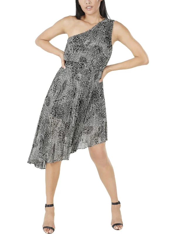 Women's Seasonal Clothes Womens Chiffon Midi Cocktail and Party Dress