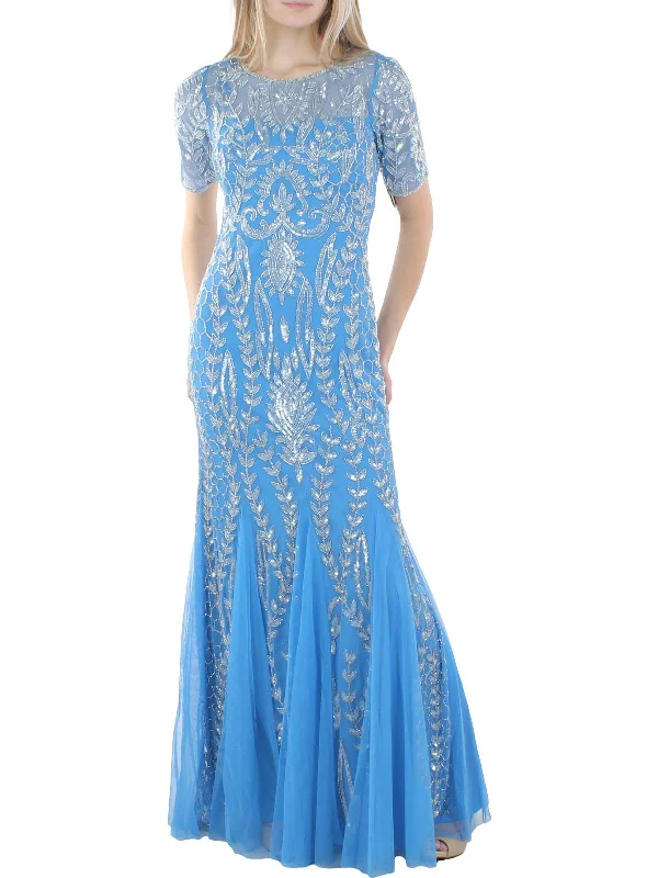 Vintage Clothing For Women Womens Embellished Maxi Evening Dress