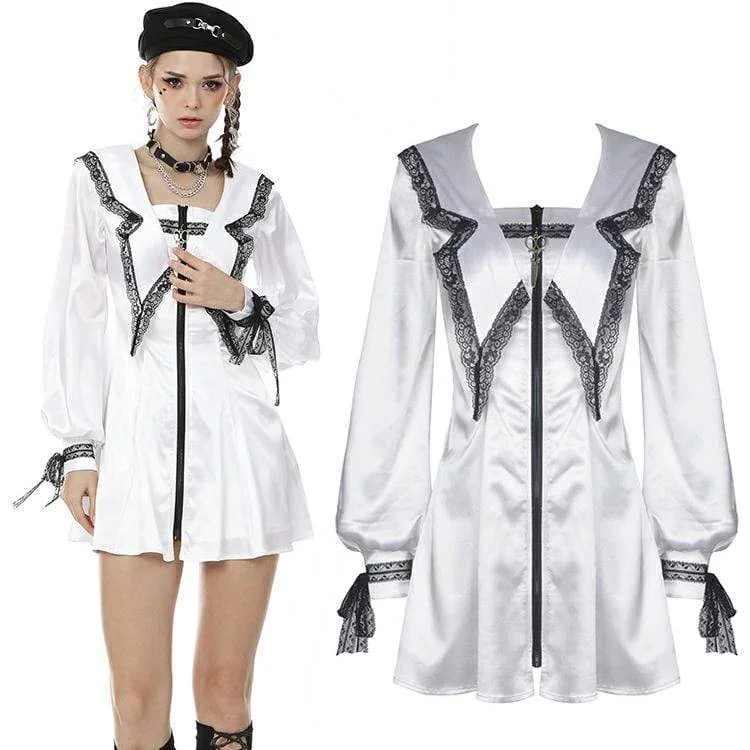 Women's Clothing For Special Occasions Women's JK Lapel Shirt Dresses