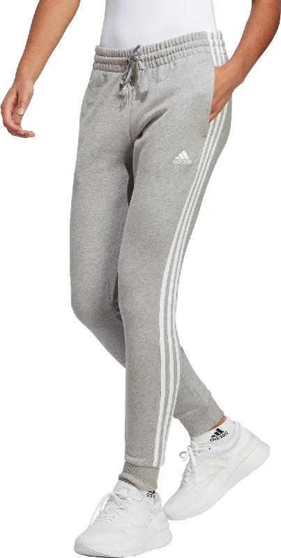 Relaxed Style adidas Essentials 3 Stripes Womens Joggers - Grey