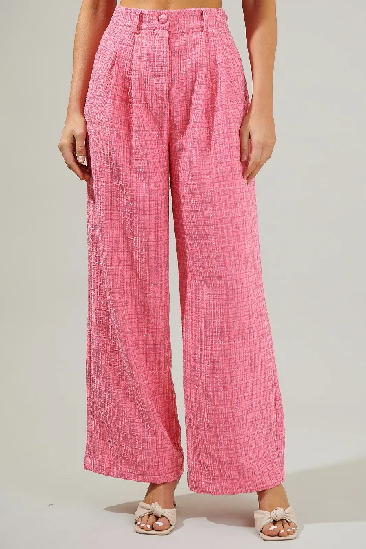 Affordable Women's Clothing Online Adriella Tweed Wide Pants