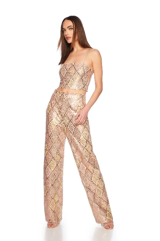 Catch Every Fashion Trend argil sequin pant 32"