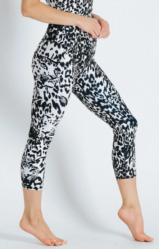 Casual Wear Ghost Leopard Crops