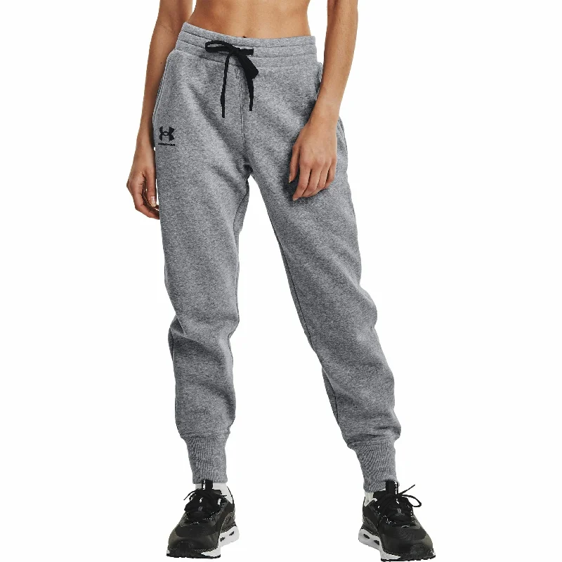 Casual Chic Under Armour Rival Womens Fleece Joggers - Grey