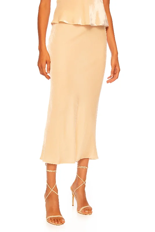 Best Clearance Sales Right Now velvet silk bias cut skirt